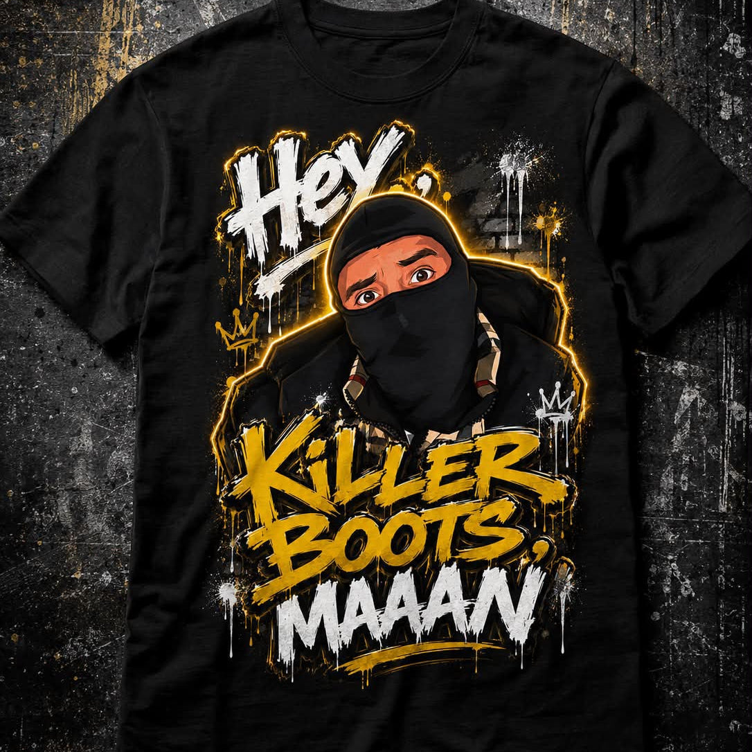 KILLER BOOTS MAN - TSHIRT